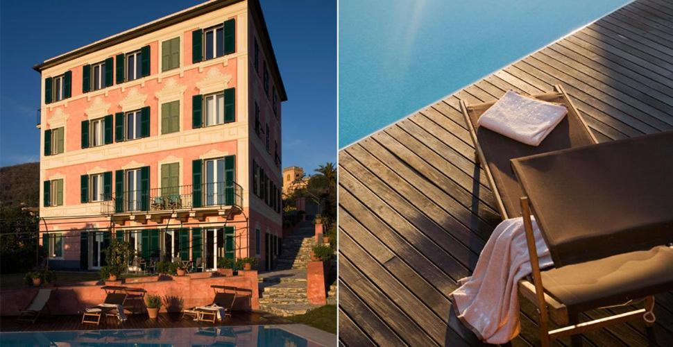 Villa Rosmarino Camogli Exterior foto